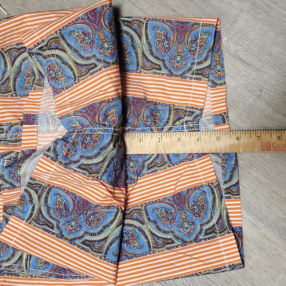 Polo by Ralph Lauren multicolor strips floral swimming trunk men size L - Picture 6 of 9